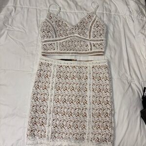 Lace two piece